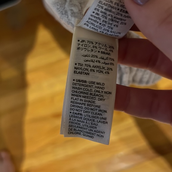 NWOT White and Gray Half Sleeve Cardigan - Picture 8 of 8